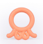 Detský eshop: Detské detské hryzátko baby octopus teether, 3m+, marhulova, 1 ks, značka GiliGums