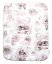 Detský eshop: Prebaľovacia podložka 50x70 cm, bavlna, zvieratká na mráčiku, baby nellys, ružová