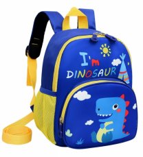 Batoh/ruksak, aktovka pre predškoláka Dino - modrý