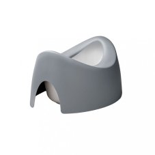Detský eshop - Detský obojstranný ergonomický nočník s výlevkou Teggi sivý