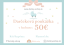Darčeková poukážka BLUE 50€