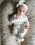 Detský eshop: 3-dielna bavlnená dojčenská súprava New Baby Kiddy smotanová