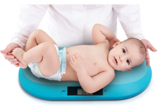 Novorodenecká elektronická váha - tyrkysová, značka BabyOno