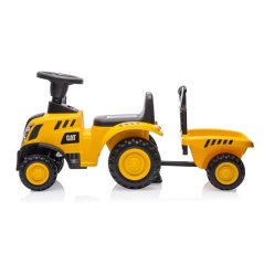 Detský eshop - Odrážadlo CAT TRACTOR žlté