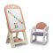 Detský eshop: Detská tabuľa so stoličkou TED Toyz pink