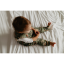 Celoročný spací vak s nohami MELANGE GREY/BEIGE, veľkosť  XS (6-12m), sivá/béžová, od značky Sleepee