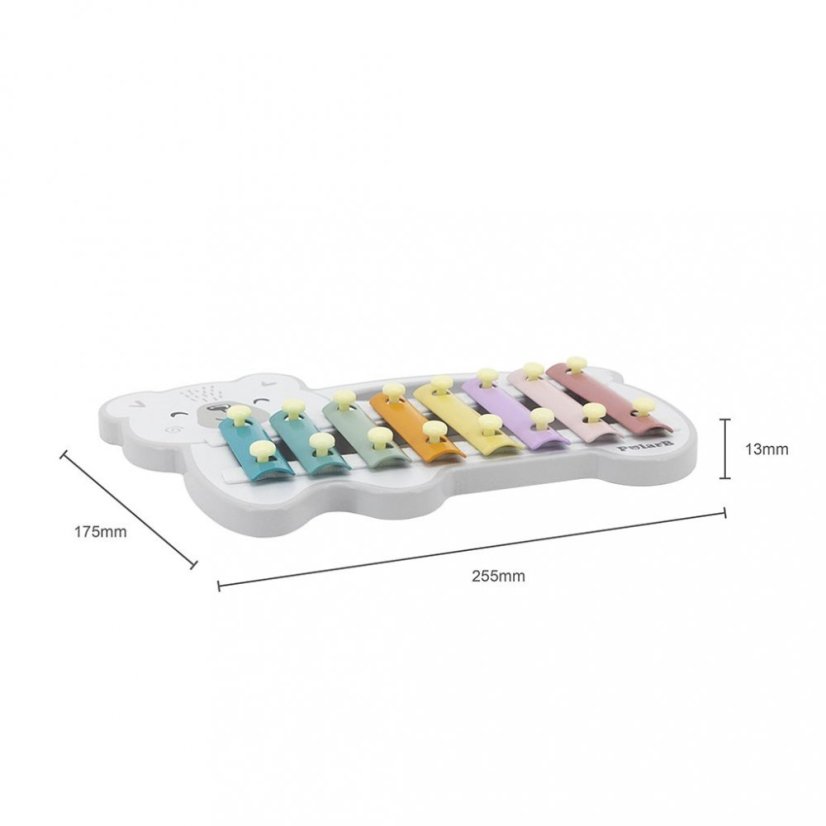 Detský eshop - Detský drevený xylofón Medveď