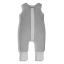 Celoročný spací vak s nohami MELANGE GREY/DARK GREY, veľkosť XS (6-12m), sivá/tmavosivá, od značky Sleepee