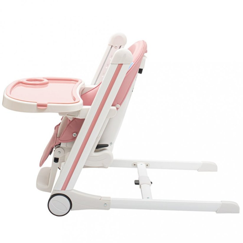 Detský eshop: Jedálenská stolička Muka NEW BABY dusty pink