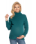 Detský eshop: Tehotenský sveter, rolák - zelený, značka Be MaaMaa