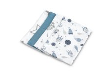 Mušelínové plienky na odgrgnutie – 4 ks balenie, modré od znakčy Z&Z