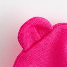Detský eshop: Dojčenská bavlnená čiapočka New Baby Kids tmavo ružová