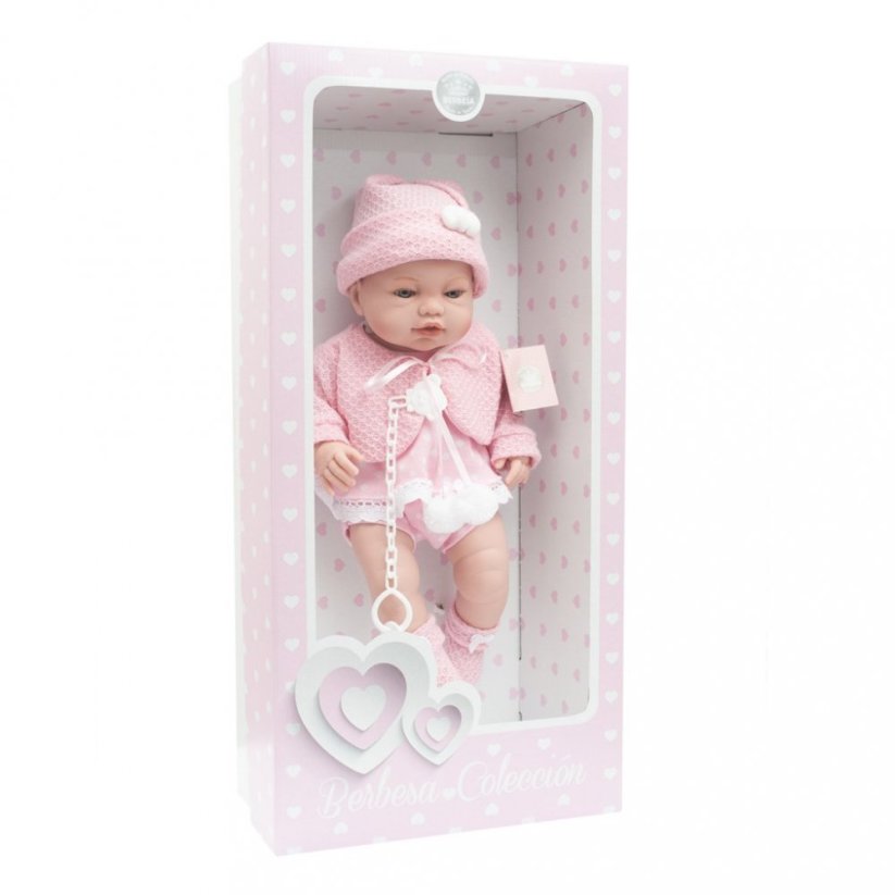 Detský eshop: Luxusná detská bábika-bábätko Berbesa Nela 43cm