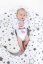 Detský eshop: Obliečka na dojčiaci vankúš v tvare C New Baby XL Zvieratká biela
