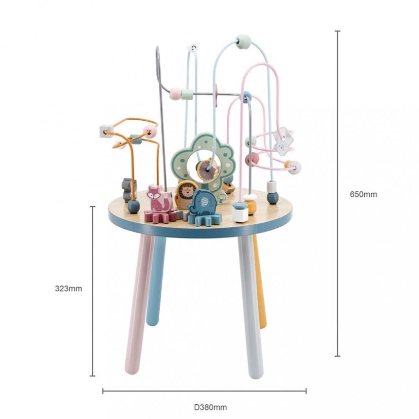 Detský eshop - Drevený stolík s aktivitami Viga