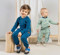 Detský eshop: Dojčenské bavlnené tričko Nicol Ivo zelená