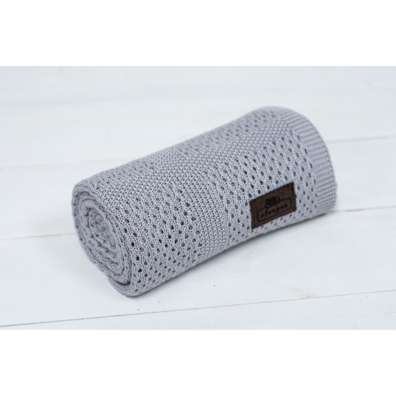 Bambusová deka ULTRA SOFT BAMBOO BLANKET 100x80cm, sivá, od značky Sleepee
