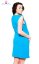 Detský eshop: Tehotenská, dojčiaca nočná košeľa iris - modrá, b19, značka Be MaaMaa