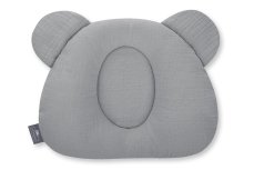 Detský eshop - Mušelínový fixační polštář Sleepee Dark Grey Tmavě šedá