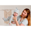 Čiapka Baby Dots mint 0-3 mesiace, od Moniel