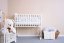 Detský eshop: Detská prístavná postieľka New Baby MATEO 90x40 cm biela