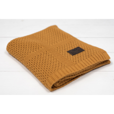 Bambusová deka ULTRA SOFT BAMBOO BLANKET 100x80cm, horčicová, od značky Sleepee