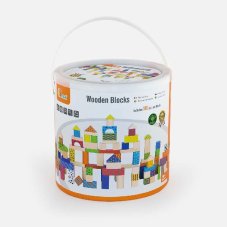 Detský eshop - Drevené kocky pre deti 100 dielov Detský eshop - Drevené kocky pre deti 100 dielov