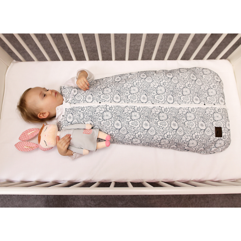 Spací vak Grow Up VINTAGE ANIMALS SKY BLUE od značky Sleepee