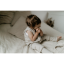Celoročný spací vak s nohami MELANGE GREY/BEIGE, veľkosť  XS (6-12m), sivá/béžová, od značky Sleepee