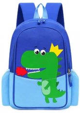 Detský eshop: Batoh/ruksak, aktovka pre predškoláka dino king - modrý