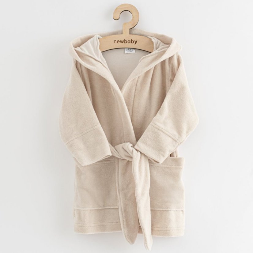 Detský eshop - Detský froté župan Comfortably beige