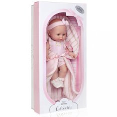 Detský eshop: Luxusná detská bábika-bábätko Berbesa Ema 39cm