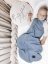 Detský eshop - Oboustranný lehký mušelínový spací pytel Petrol 0-4 měsíce S