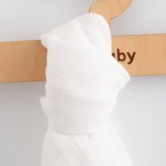 Detský eshop: Látkové bavlnené plienky New Baby STANDARD 80 x 80 cm 10 ks biele