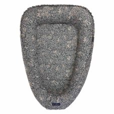 Detský eshop - Bavlnené detské hniezdo Zaffiro organic grey Detský eshop - Bavlnené detské hniezdo Zaffiro organic grey