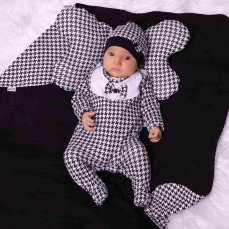 Detský eshop: Dojčenská bavlnená čiapočka Nicol Viki