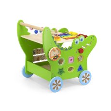 Detský eshop - Drevené chodítko Krokodíl Detský eshop - Drevené chodítko Krokodíl