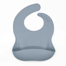 Detský silikónový podbradník (Light blue) - modrý od značky Martons