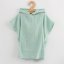Detský eshop: Detské mušelínové pončo New Baby Feeling mint 80 cm