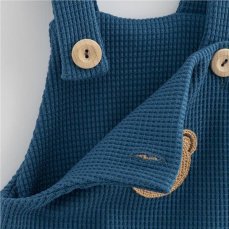 Detský eshop: Dojčenské zahradníčky New Baby Luxury clothing Oliver modré