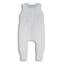 Celoročný spací vak s nohami MELANGE GREY/MINT, veľkosť XS (6-12m), sivá/mätová, od značky Sleepee