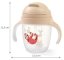 Detský eshop: Nekvapkajúci dojčenský hrnček so zaťaženou slamkou babyono, 240 ml, bežový