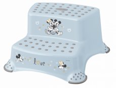 Detský eshop: Keeeper stolička - schodíky s protišmykovou funkciou - mickey mouse, modrá