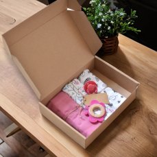 Detský eshop: Baby newborn kit, ružová, veľkosť S