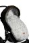 Detský eshop: Prešívaný fusák s kožušinou sensillo olaf - jasno sivý