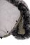 Detský eshop: Zimný fusak fluffy s kožušinou + rukávnik zadarmo, baby nellys, 50 x 100cm, sivý