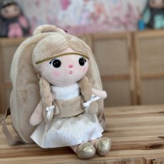 Batôžtek s odnímateľnou plyšovou bábikou – Angel Girl od značky Metoo