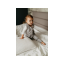 Celoročný spací vak s nohami MELANGE GREY/DARK GREY, veľkosť XS (6-12m), sivá/tmavosivá, od značky Sleepee