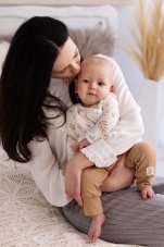 2-dielana rebrovaná súpravička - body + nohavice Li&Lu od značky Makoma