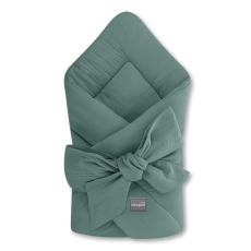 Mušelínová zavinovačka, OCEAN GREEN LIGHTER GREEN, zelená, od značky Sleepee
